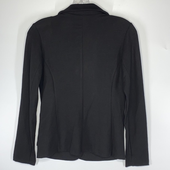 Tahari Black Button Front Blazer Jacket Size XS NWOT - Picture 2 of 4